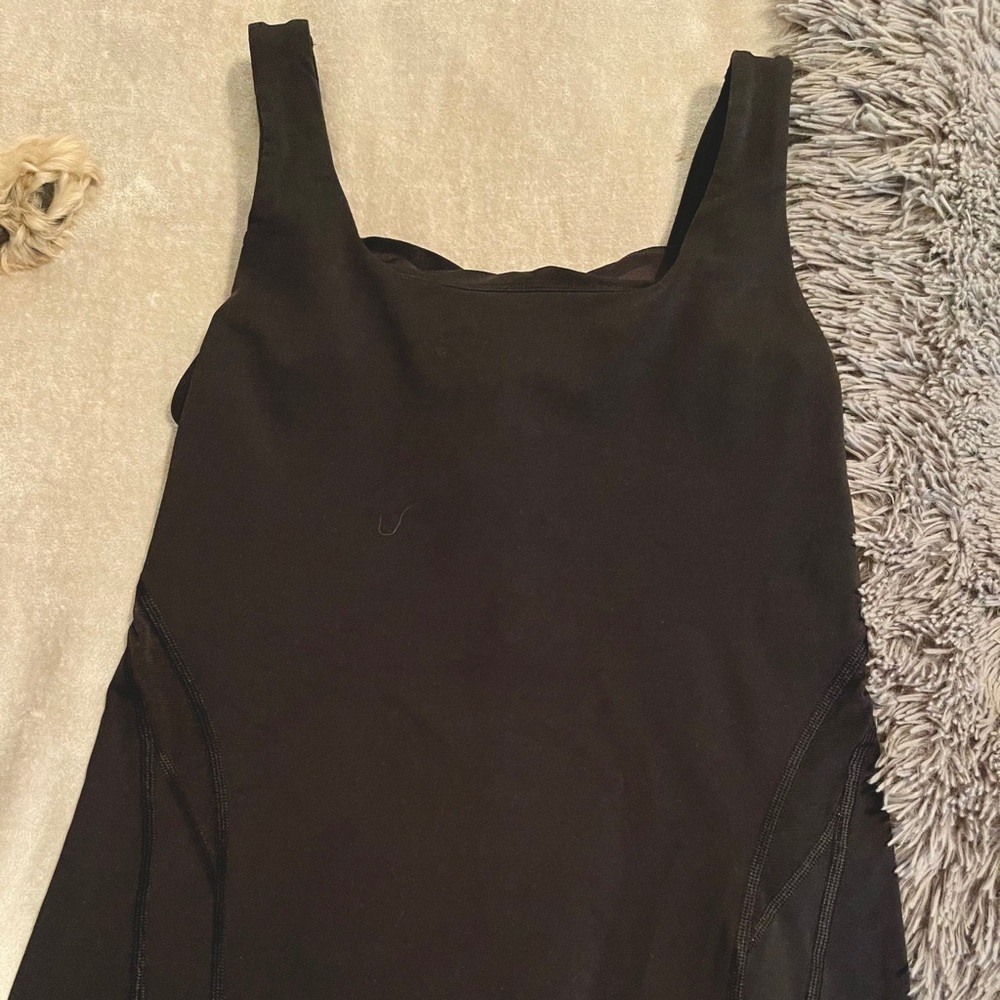 Lululemon Black Rise and Flow Tank